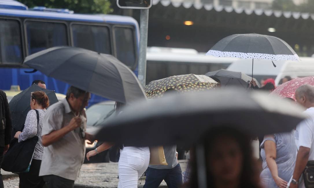 Temperatura diminui no Rio nesta quarta-feira