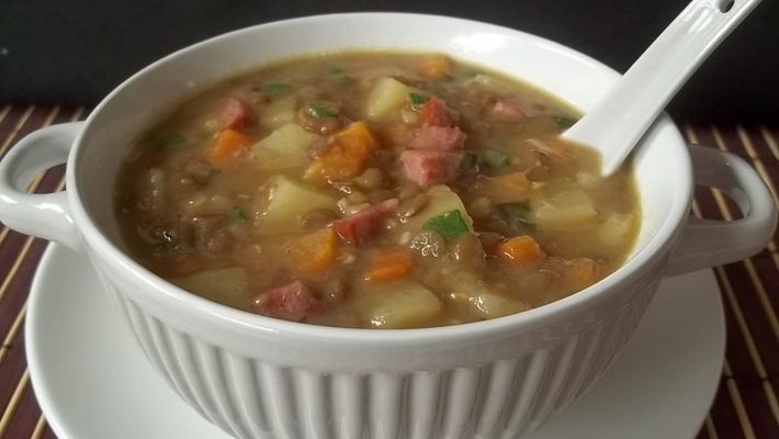 SOPA DE LENTILHA